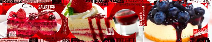 Скинали — Коллаж: аппетитные ягодные пирожные
