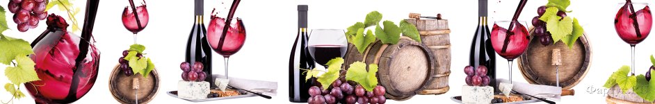 Скинали — Ассорти из вина, винограда и винных бочек