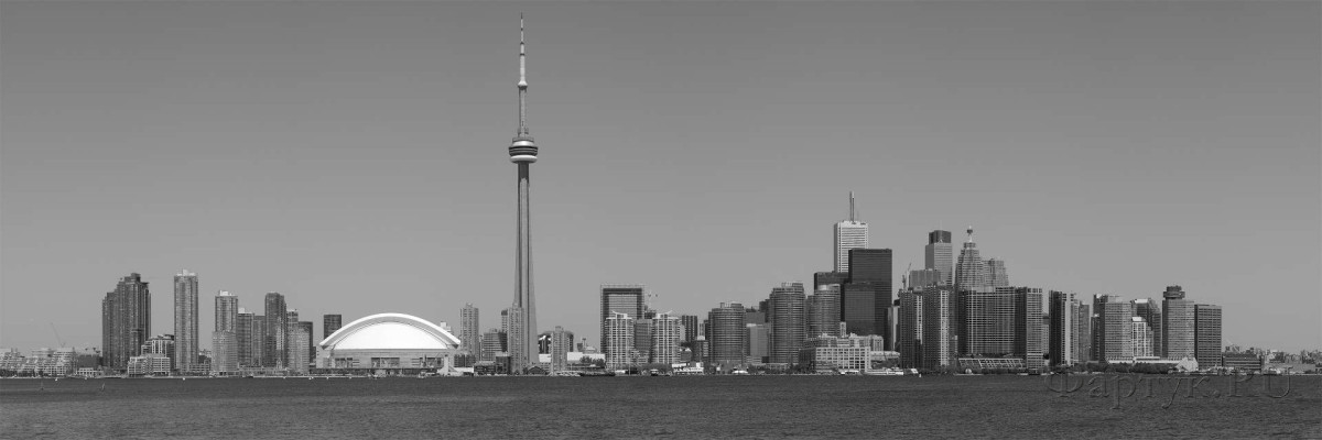 Скинали — Торонто в черно-белом цвете