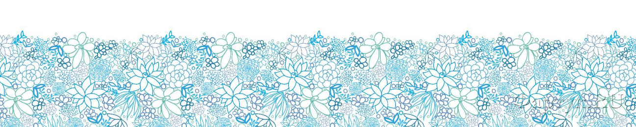 Скинали — Мелкие голубые цветы