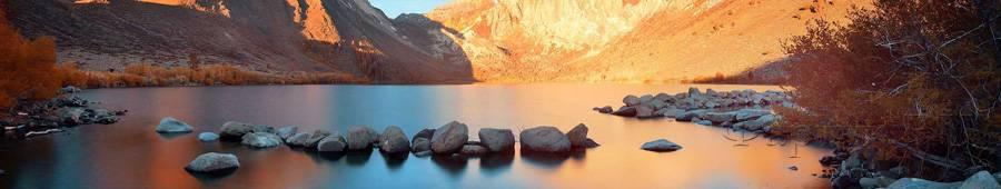 Скинали — Красивый пейзаж горной реки
