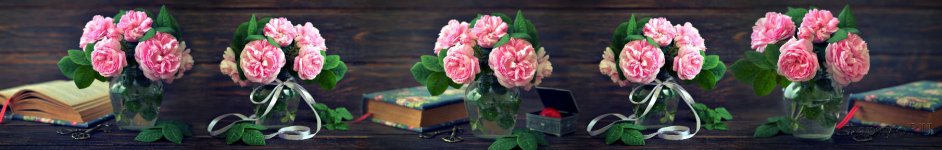 Скинали — Розы в вазах