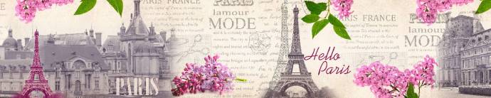 Скинали — Коллаж Париж в цветах