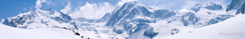 Скинали — Вершины снежных гор в облаках