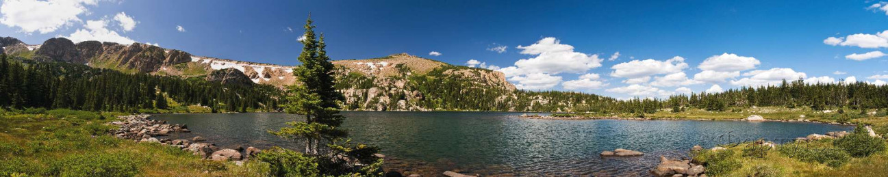 Скинали — Озеро в Скалистых горах, Колорадо