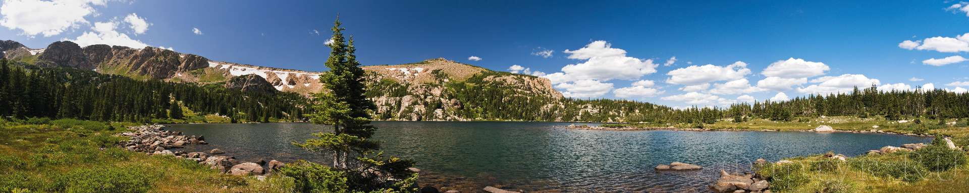 Озеро в Скалистых горах, Колорадо
