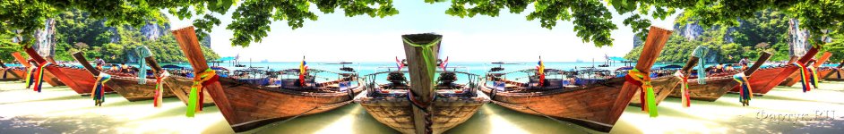 Скинали — Лодки на песчаном берегу моря