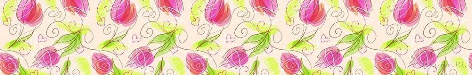 Скинали — Рисованные тюльпаны