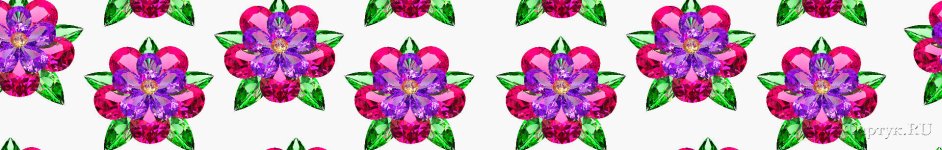 Скинали — Цветы из драгоценных камней