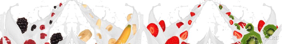 Скинали — Ягоды и фрукты в молоке