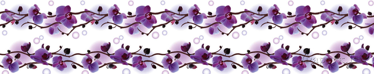 Скинали — Орхидеи растительный узор