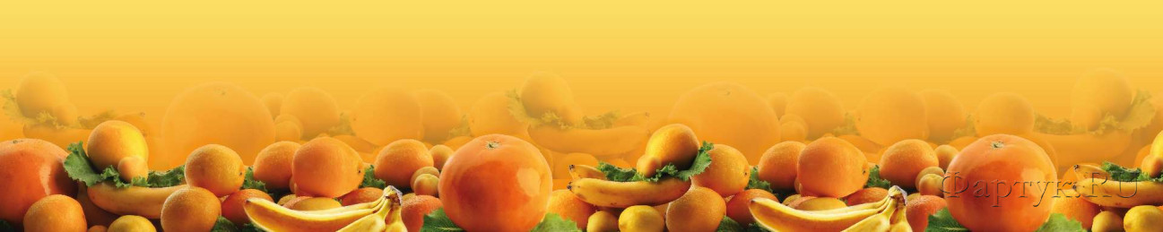 Скинали — Оранжевый фруктовый коллаж