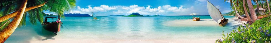 Скинали — Пляж, берег с голубым небом