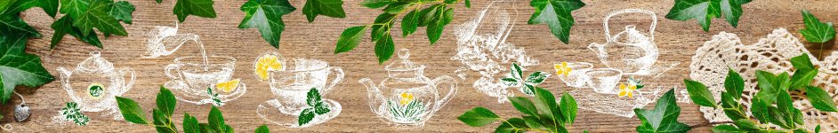 Скинали — Чайные чашки и листья