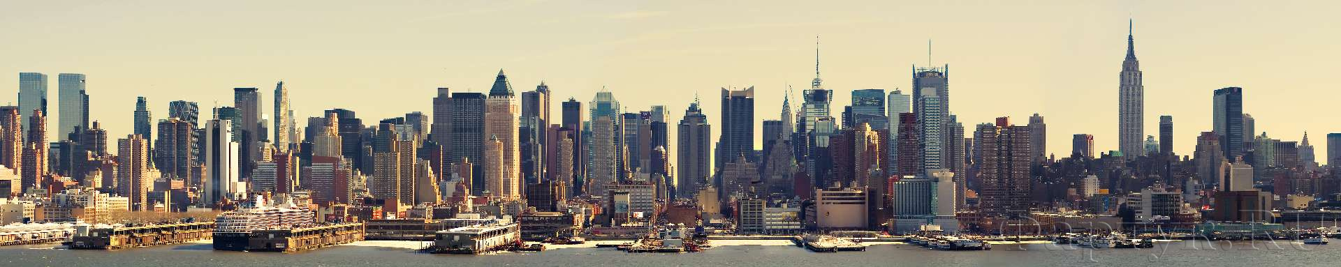 Панорамный вид Манхэттена