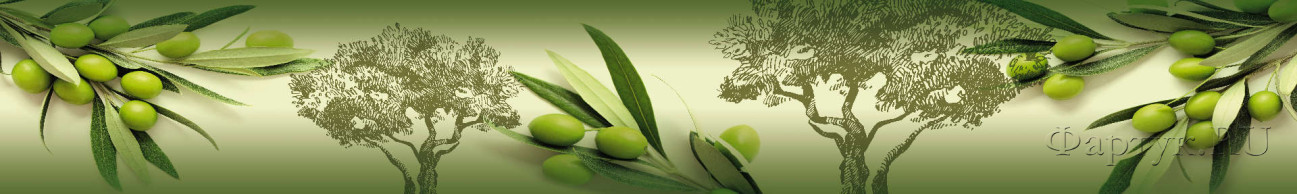 Скинали — Оливковая ветвь с зелеными оливками