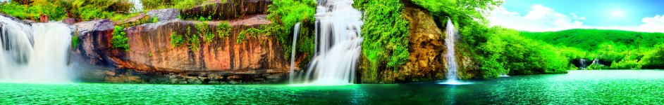 Скинали — Водопады и река