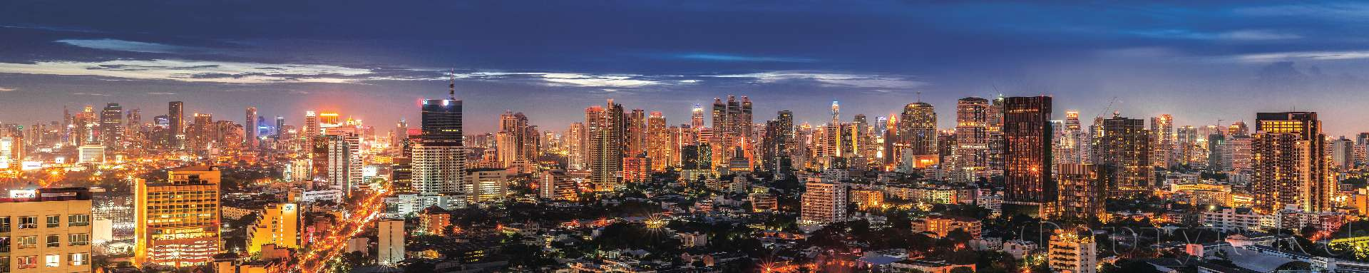 Панорамный вид Бангкока