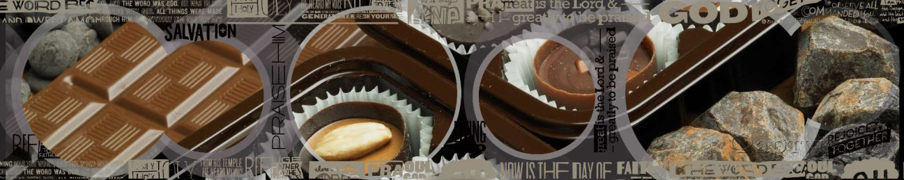Скинали — коллаж шоколадные конфеты