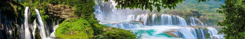 Скинали — Водопады в зелени