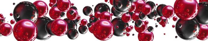 Скинали — Красные и черные 3D шары 