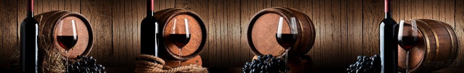 Скинали — Коллаж: красное вино и спелый виноград