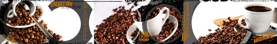 Скинали — Коллаж: чашка с кофейными зернами